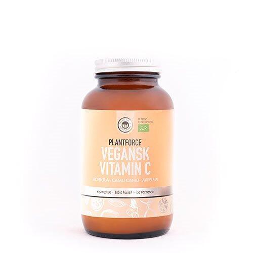 Plantforce Økologisk Vitamin C - 200g Superfood!