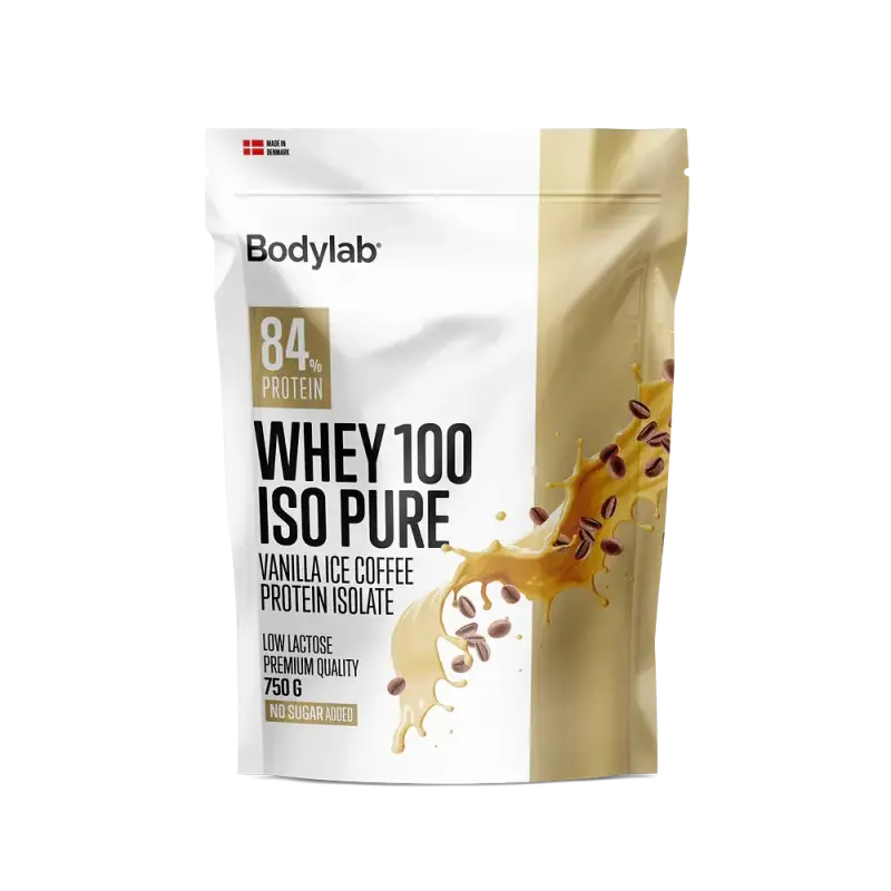 Bodylab Whey 100 Iso Pure - Vanilje Iskaffe 750g