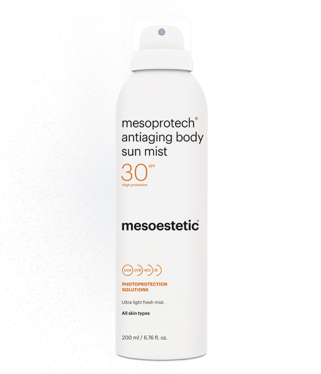 Mesoestetic Mesoprotech Anti Aging Body Sun Mist Spf 30   200 Ml