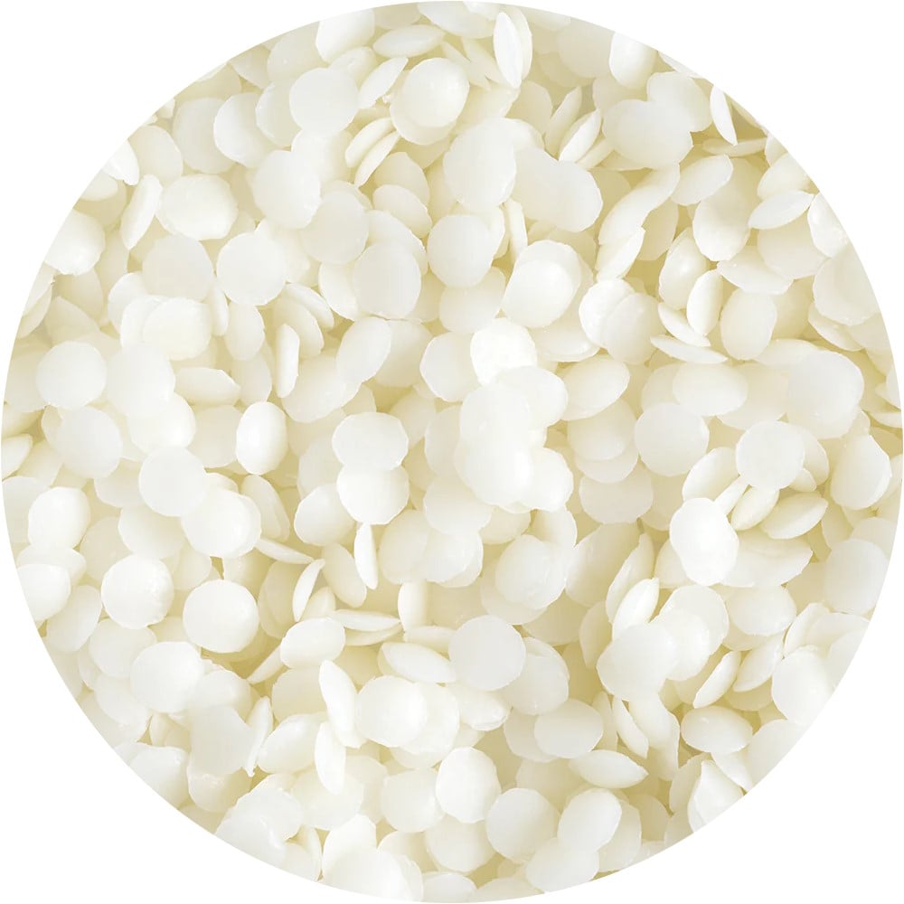 Hvid Bivoks Granulat   1 Kg