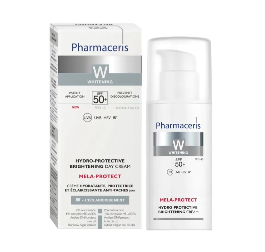 Pharmaceris W Mela Protect Hydro Protective Brightening Day Cream Spf 50  50ml
