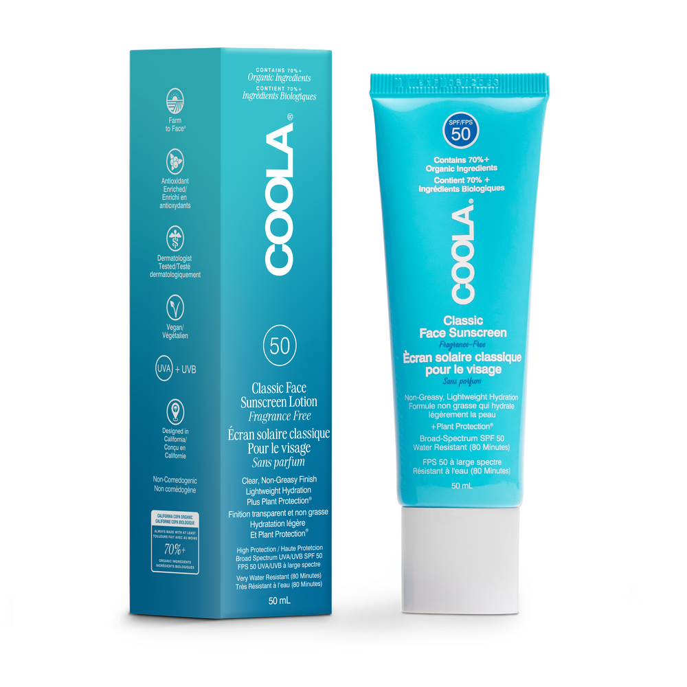 Coola Classic Face Lotion Fragrance Free Spf50  50ml