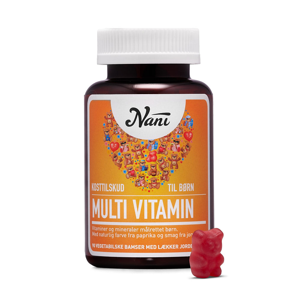 Nani  Multivitamin Til Børn  90 Stk  Gummies
