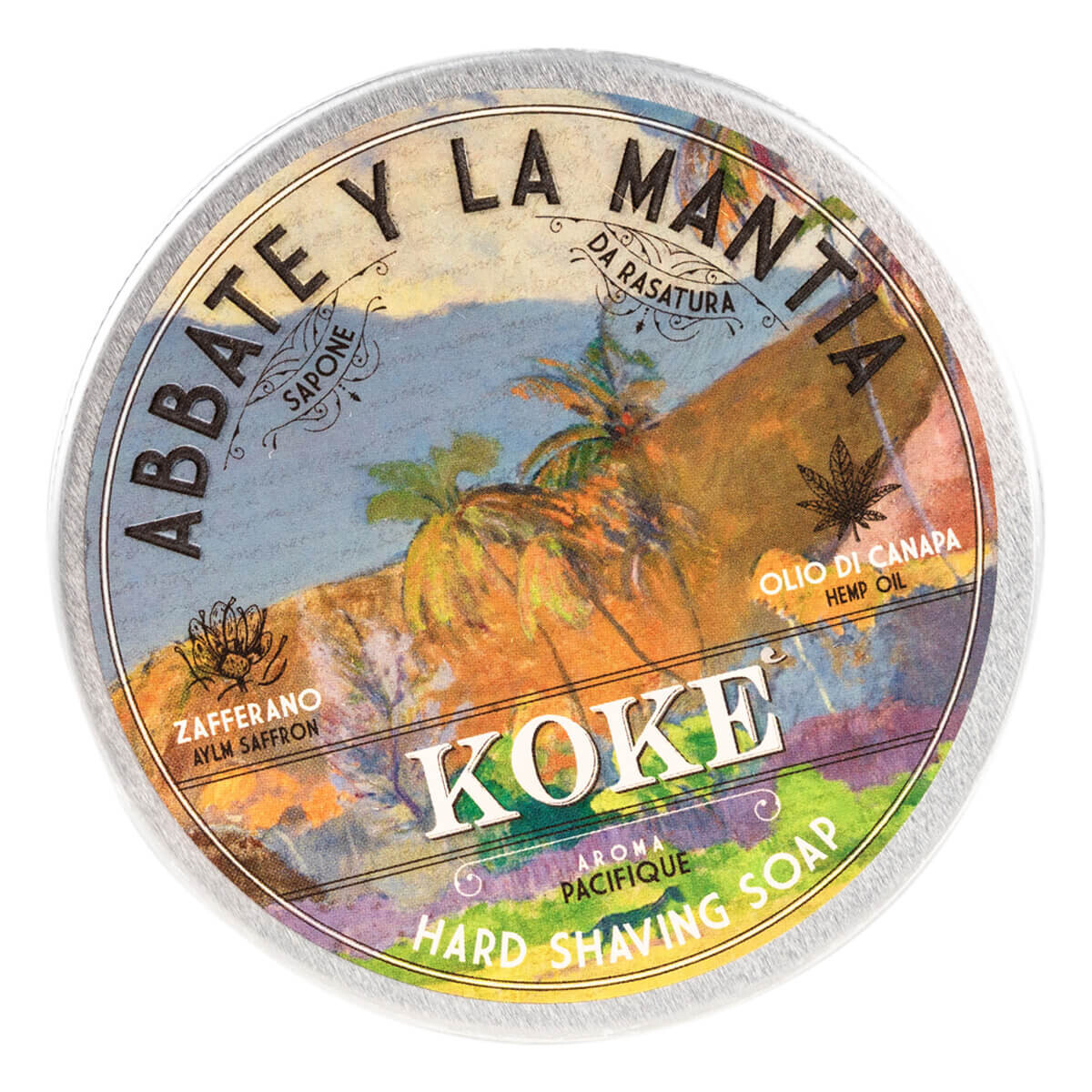 Abbate Y La Mantia Barbersæbe  Koke  80 Gr