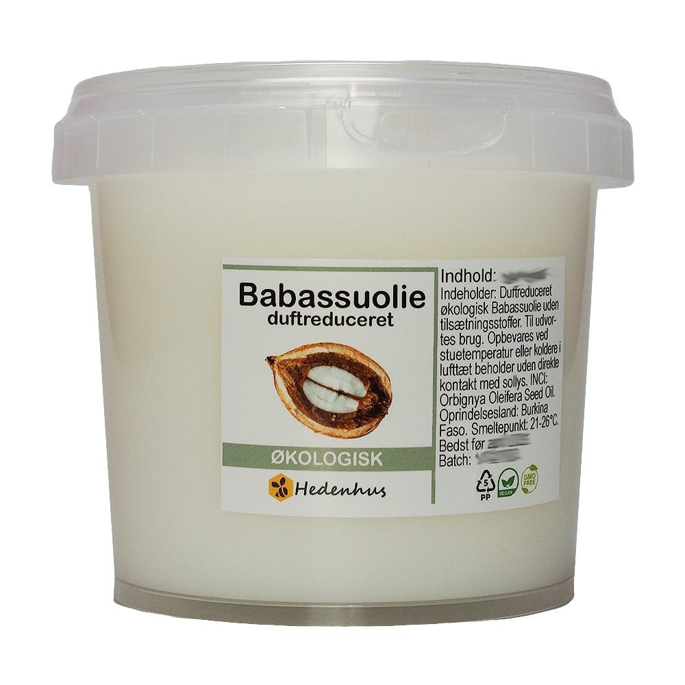 Babassuolie  Duftreduceret   økologisk   1 Kg