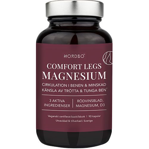 Nordbo Comfort Legs Magnesium   90 Kapsler