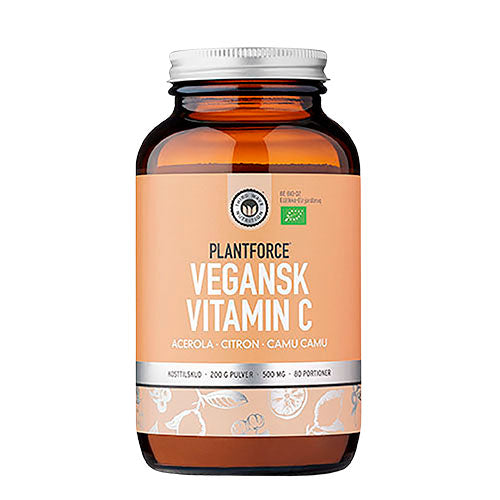 Plantforce Vitamin C Vegansk    økologisk