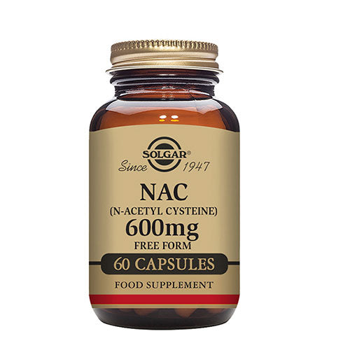 Solgar Nac  N Acetyl Cysteine  600 Mg