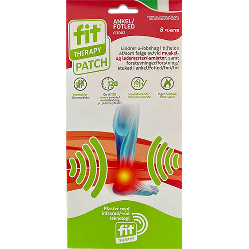 Fit Plaster Ankel Akillesene 8 Stk