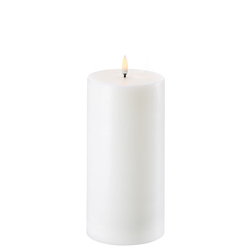 Uyuni Lighting Led Bloklys  Nordic White  Smooth  10 1x20 Cm
