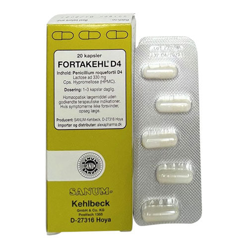Fortakehl Kapsler D4