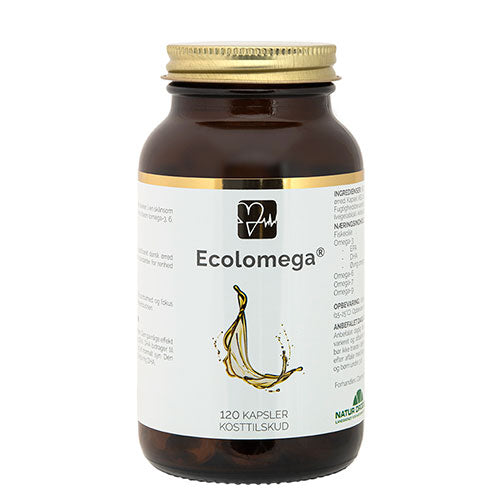 Natur Drogeriet Ecolomega Fiskeolie Kapsler