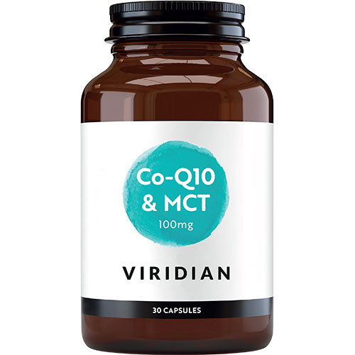 Veganskviridian Nutrition Co Q10   Mct 100mg