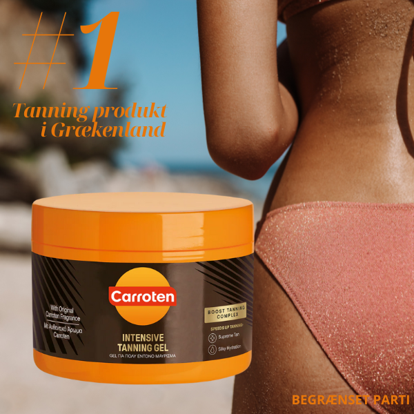 Carroten Intensive Viral Tanning Gel   150 Ml   Hos Frisøren   Baronen