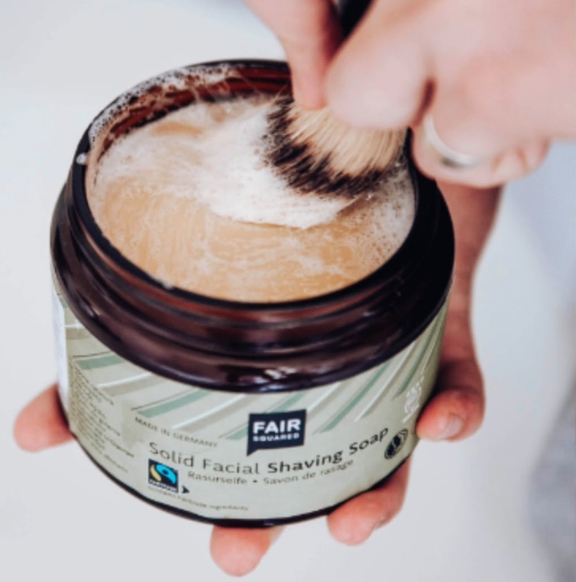 Fair Squared   Solid Facial Shaving Soap