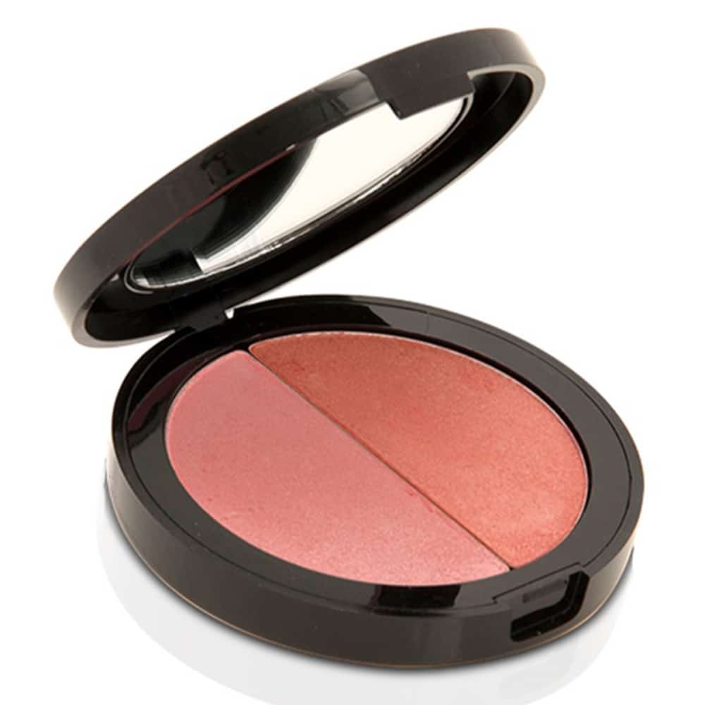 Mineralogie Compact Pressed Blush Duo Soft Pink Brown