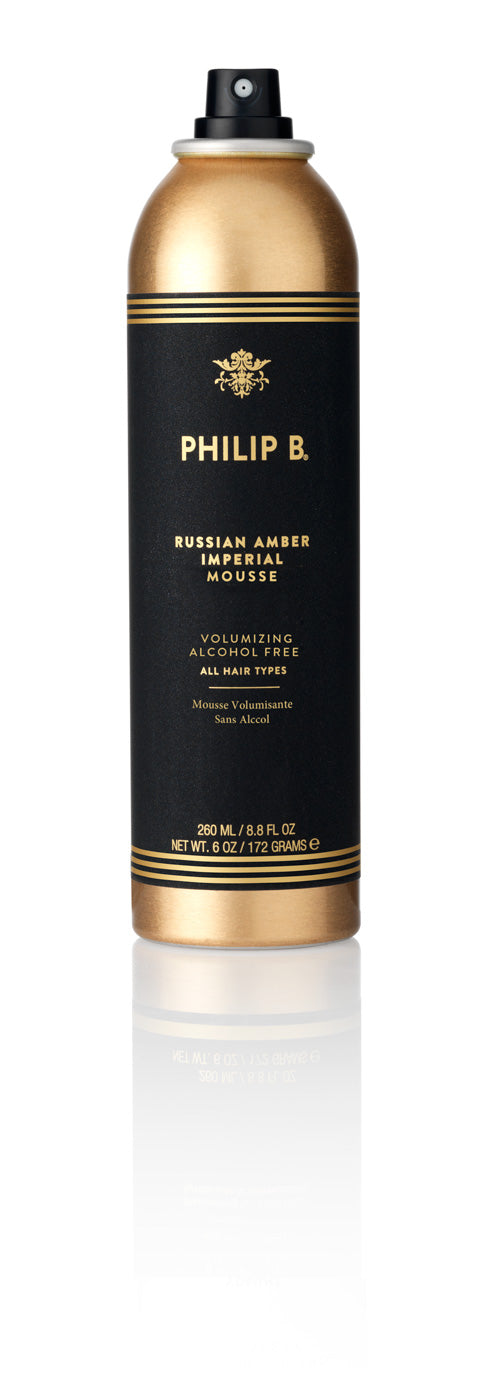 Philip B  Russian Amber Imperial Volume Mousse 260ml   Hos Frisøren   Baronen