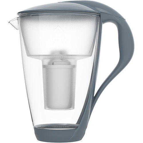 Dafi Glaskande 2 0l Glas  Stålgrå Dafi
