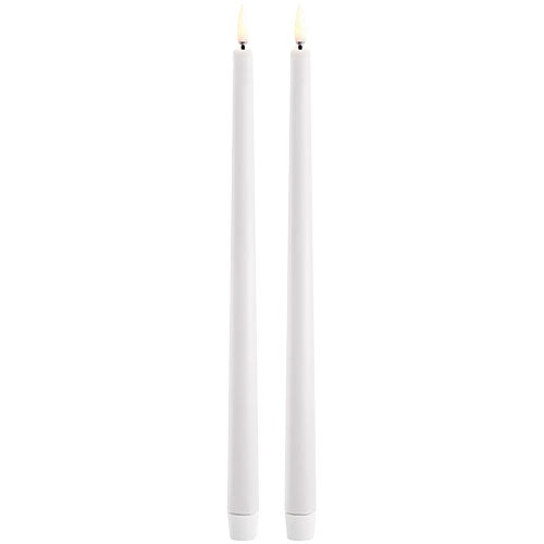 Uyuni Lighting Led Slim Kronelys  Nw  Smooth  2 Pack  2 3x32 Cm