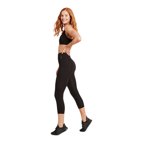 Boody 3 4 High Waist Tights Sort Str S Motivate