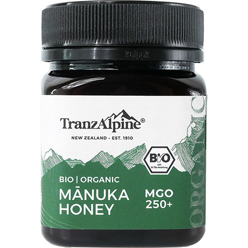 Tranzalpine Manuka Honey Mgo 250     økologisk