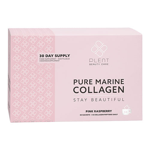 Plent Pure Marine Collagen Pink Raspberry 30 X 5 Gr