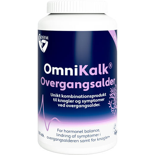 Veganskbiosym Omnikalk Overgangsalder
