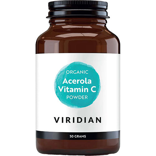 Viridian Nutrition Acerola Vitamin C Pulver    økologisk