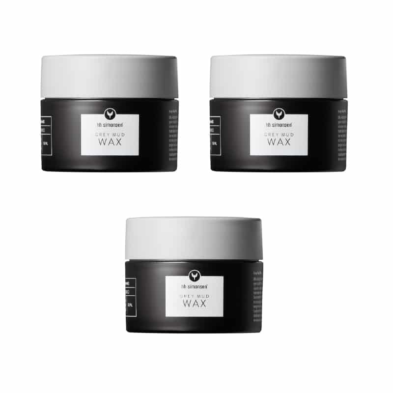 Hh Simonsen Grey Mud Wax 90ml X 3 Stk