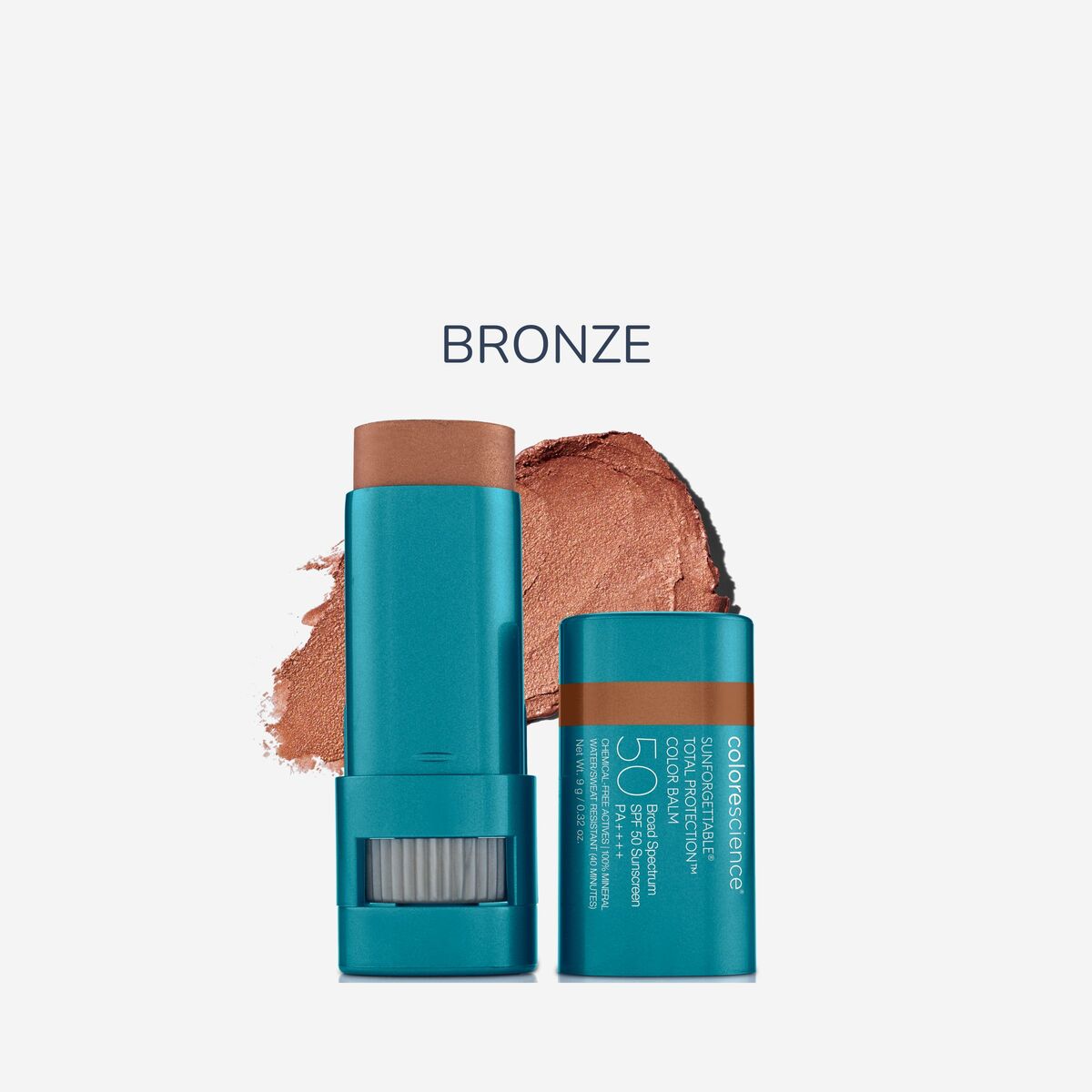 Total Beskyttelse Farve Balsam SPF 50 - Bronze 9 g
