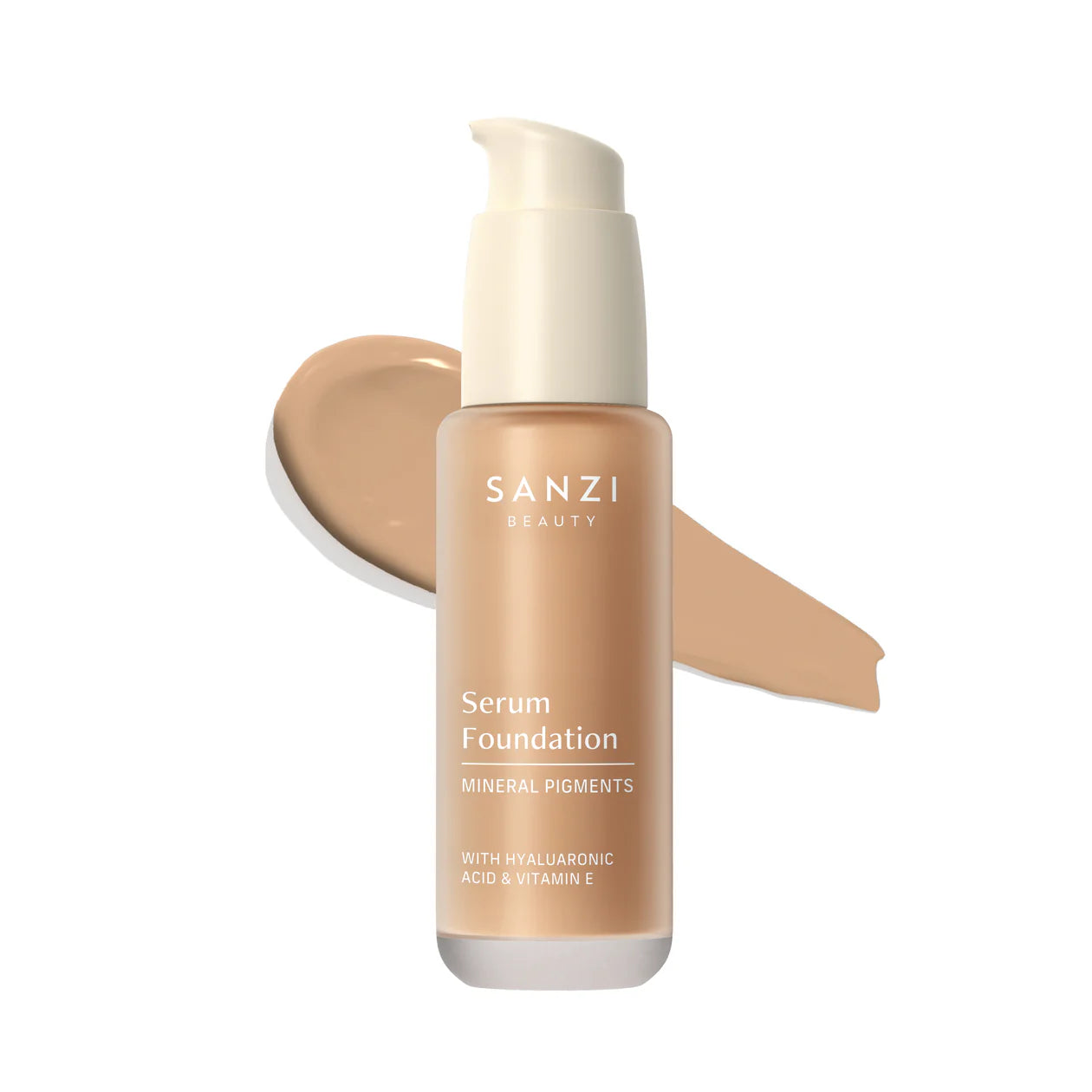 Sanzi Beauty Serum Foundation   06 Medium Neutral Warm Golden   Hos Frisøren   Baronen