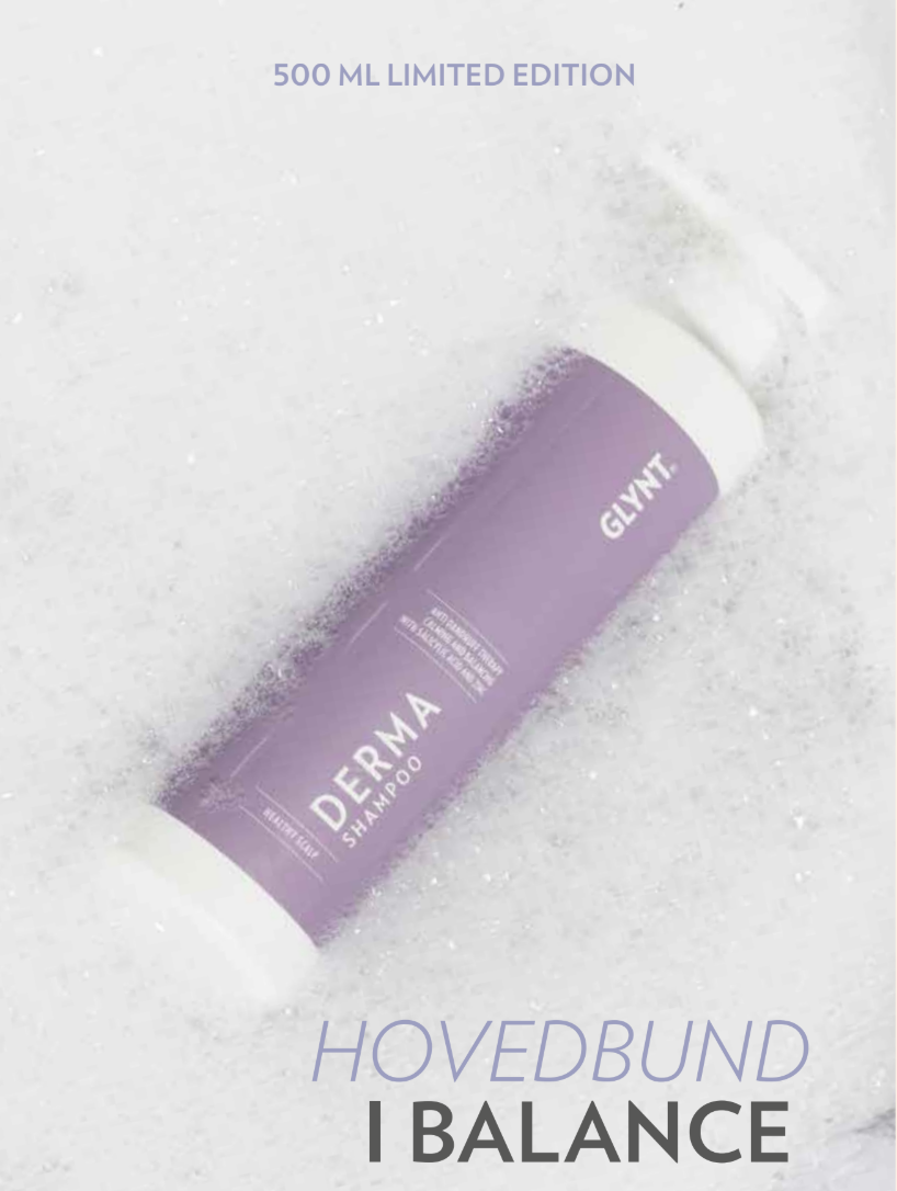 Glynt Derma Shampoo   500ml Limited Edition   Hos Frisøren   Baronen