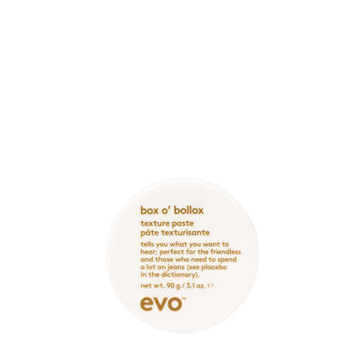 Evo Box O Bollox Texture Paste 90g   Hos Frisøren   Baronen