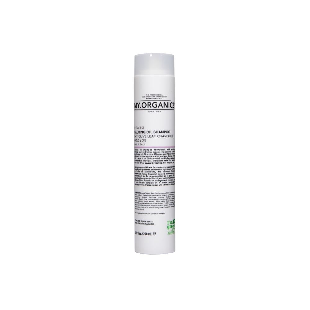 My Organics My Calming Oil Shampoo 250ml   Hos Frisøren   Baronen