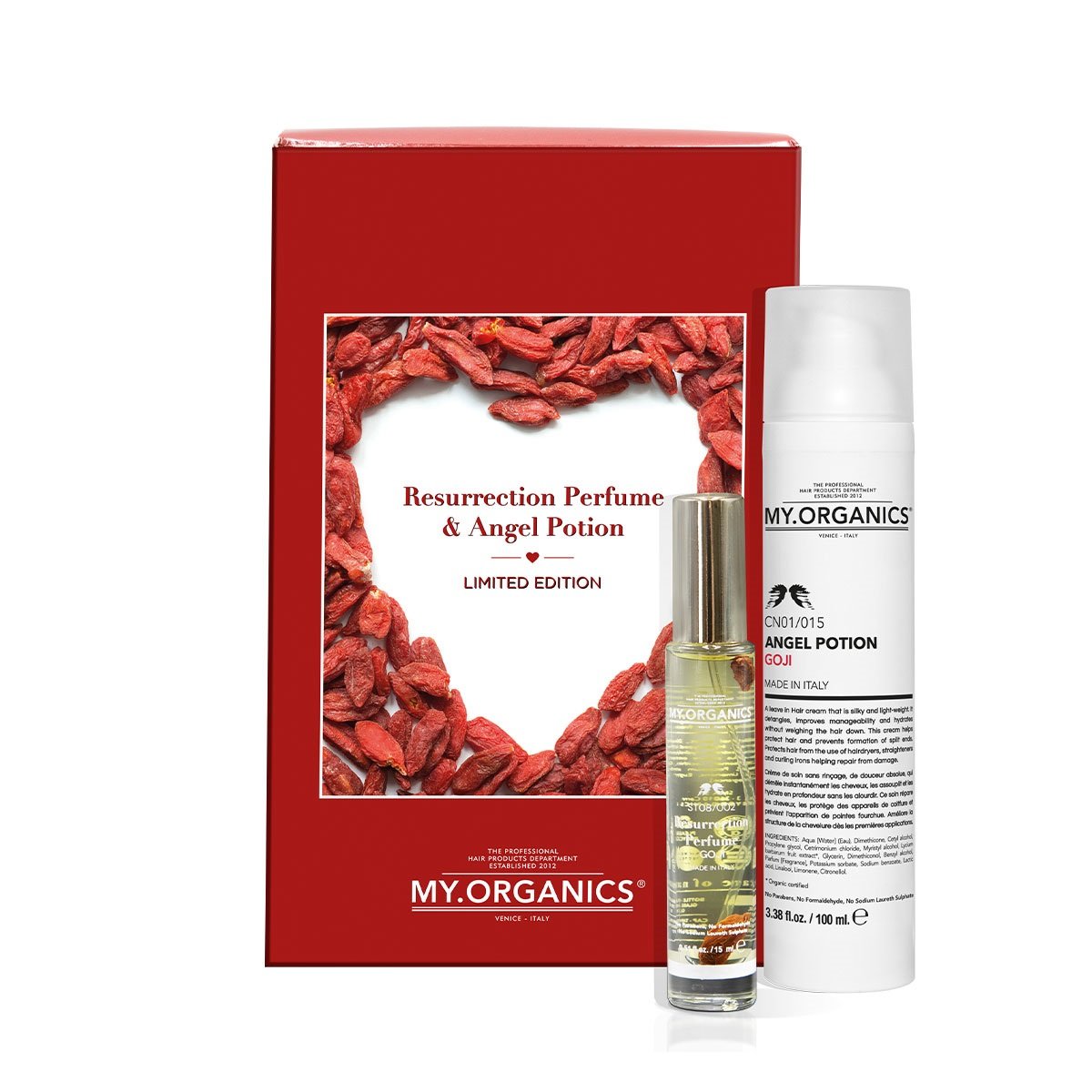 My Organics Goji Angel Potion Kit Incl  Hair Perfume 15ml   Hos Frisøren   Baronen