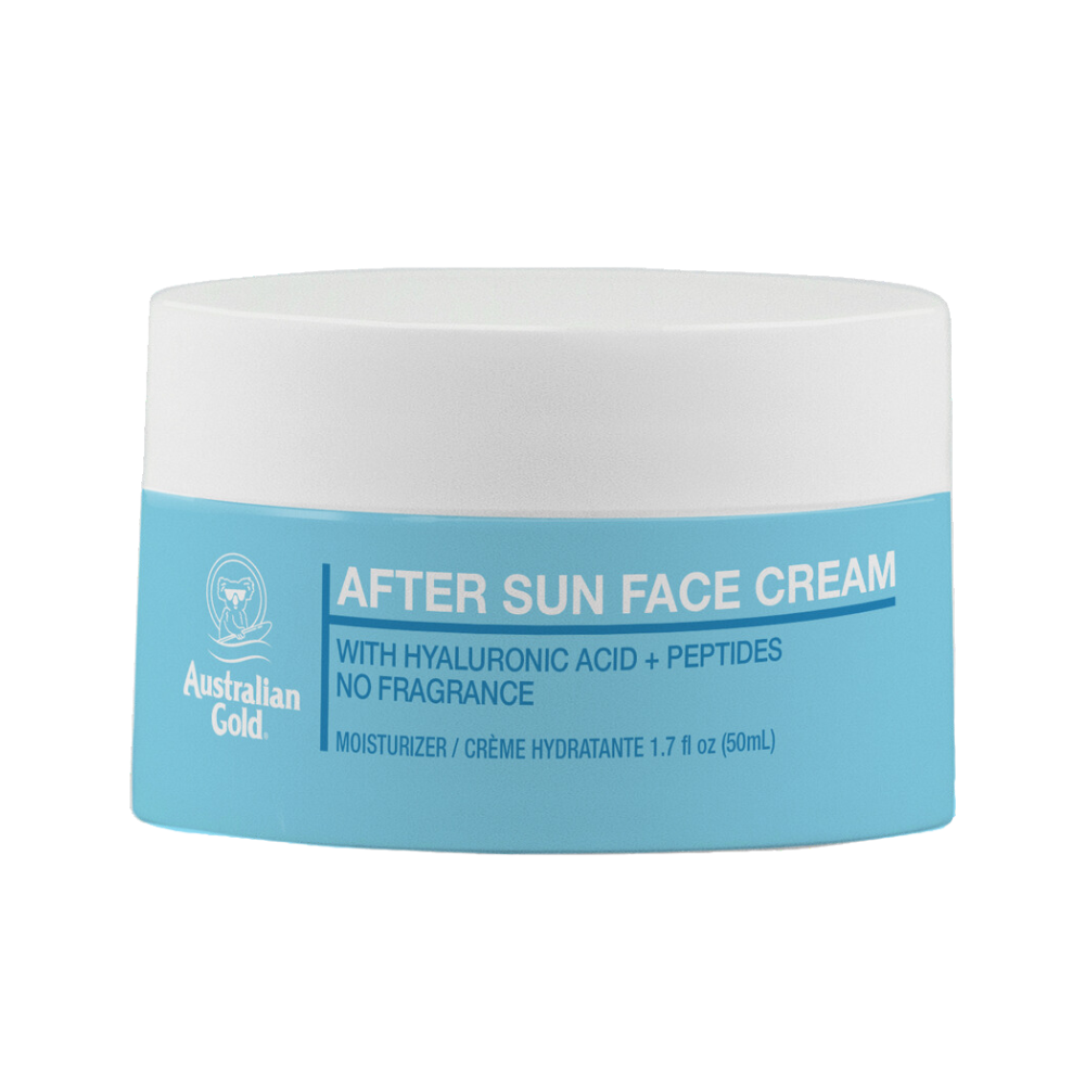 Australian Gold Aftersun Face Cream   50 Ml   Hos Frisøren   Baronen