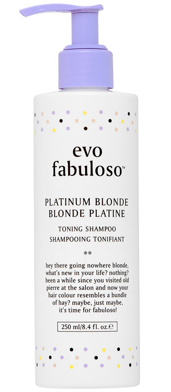 Evo Fabuloso Platinum Shampoo   250ml   Hos Frisøren   Baronen