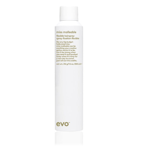 Evo Miss Malleable Hairspray   285ml   Hos Frisøren   Baronen