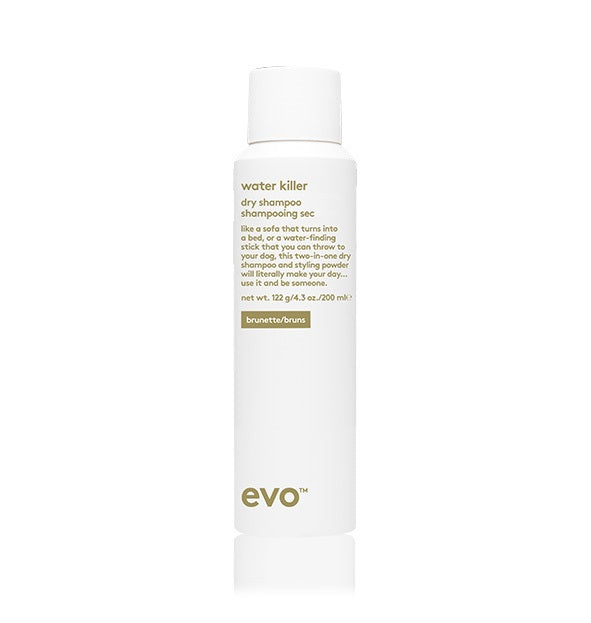 Evo Water Killer Dry Shampoo Brown   200ml   Hos Frisøren   Baronen