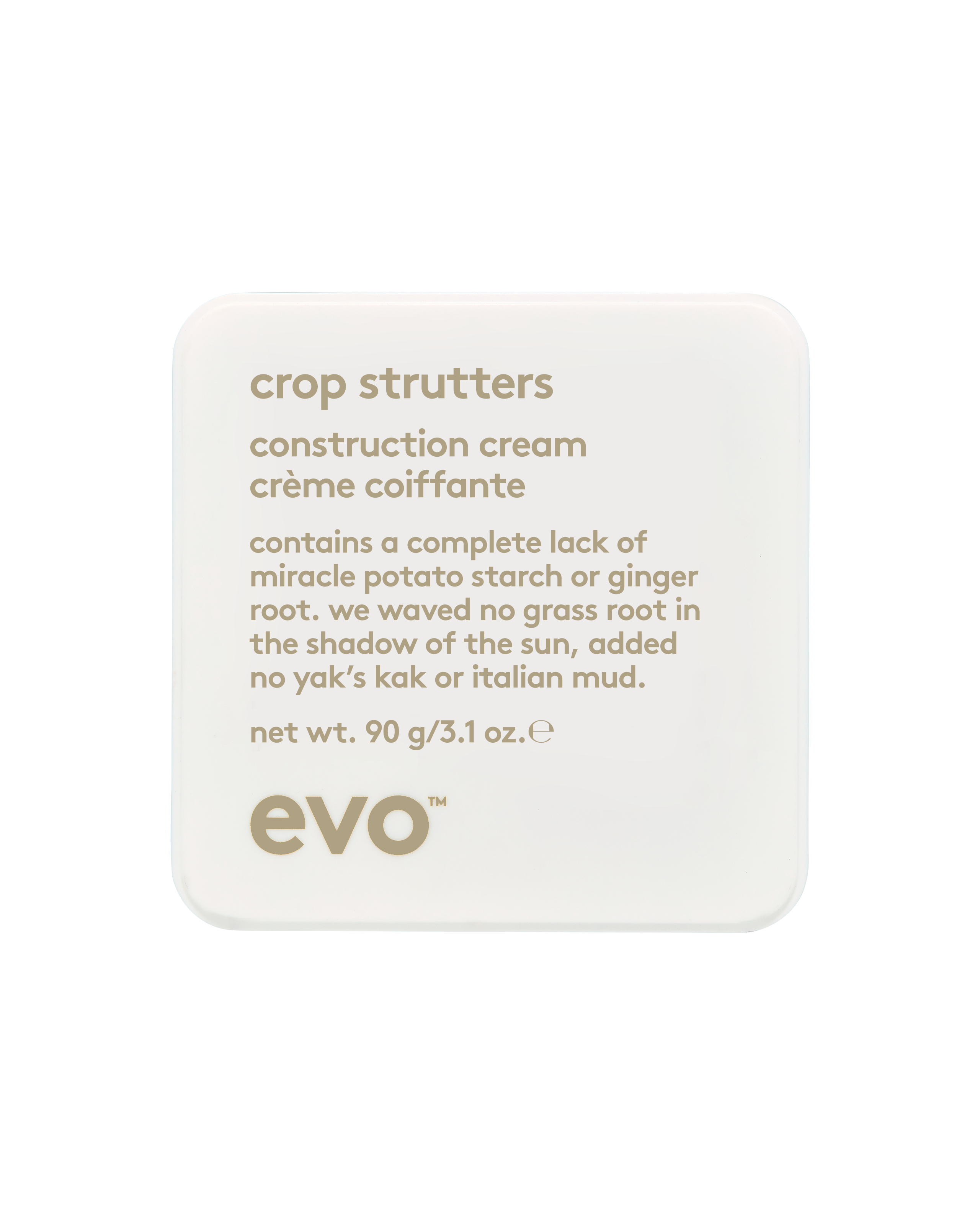 Evo Crop Strutters Cream 90g   Hos Frisøren   Baronen