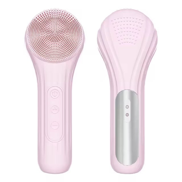 Ultrasonic Silicone Face Brush Dybderens Massage Og Glød I ? T