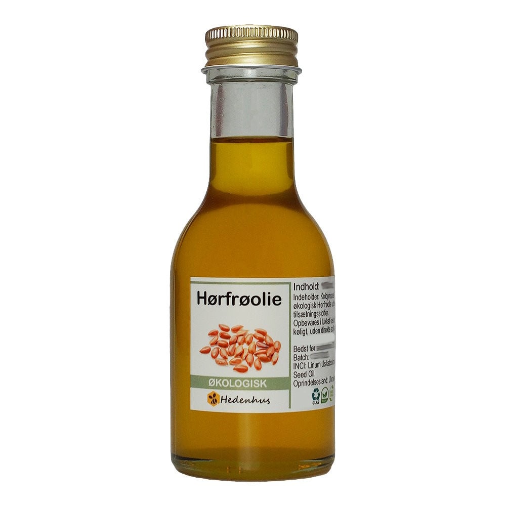 Hørfrøolie   økologisk   2 5 Liter