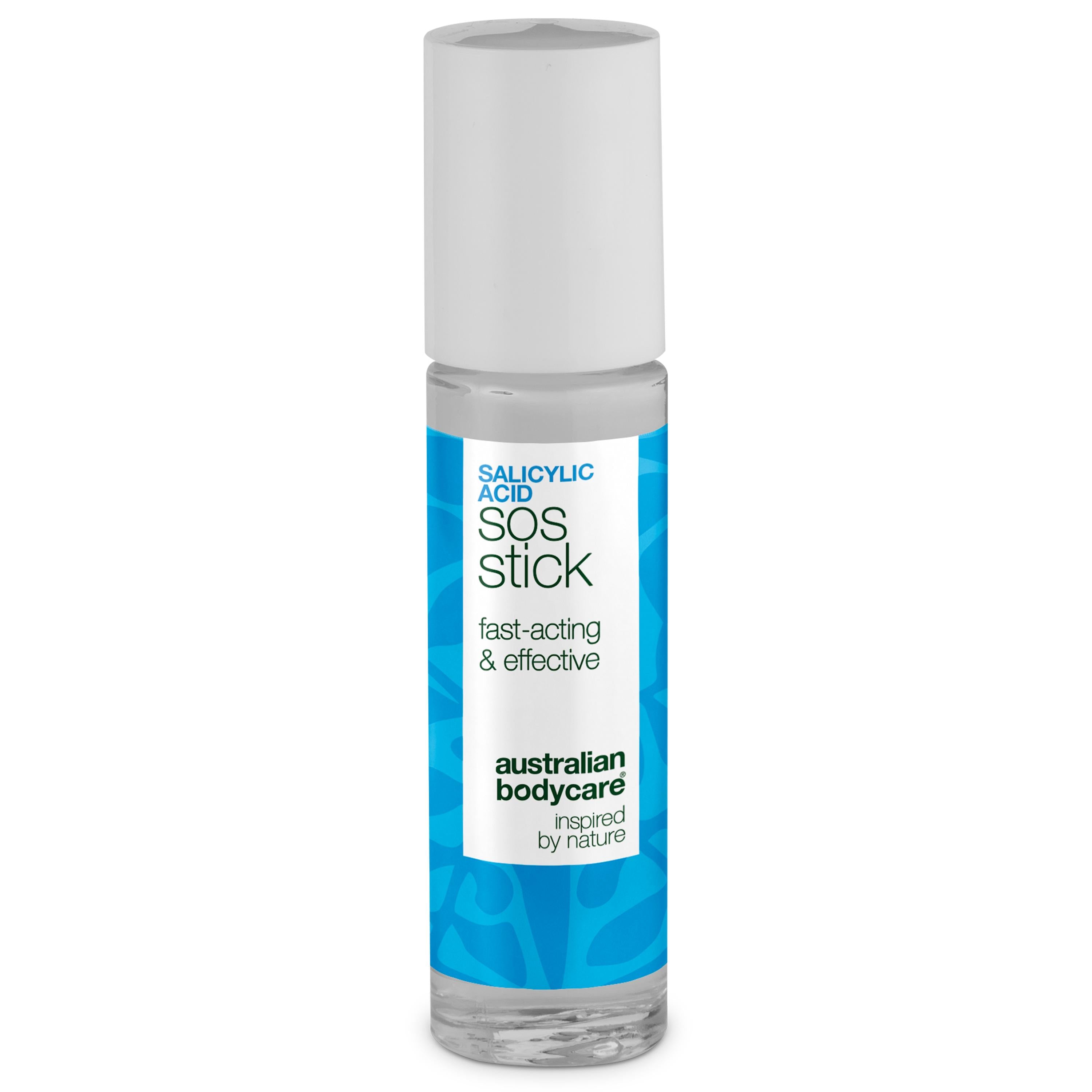 Salicylsyre Sos Stick Mod Bumser  Rødme Og Tilstopninger ?  Salicylsyre Sos Stick Mod Urenheder Og Fedtet Hud  Beroliger  Renser Og Forebygger Udbrud  Indeholder Salicylsyre    3 Stk