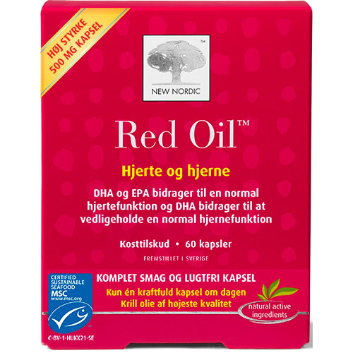 New Nordic Red Oil Omega 3 Krill Olie