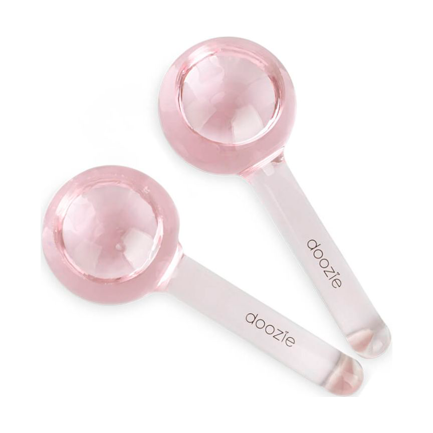 Facial Ice Globes  Light Pink