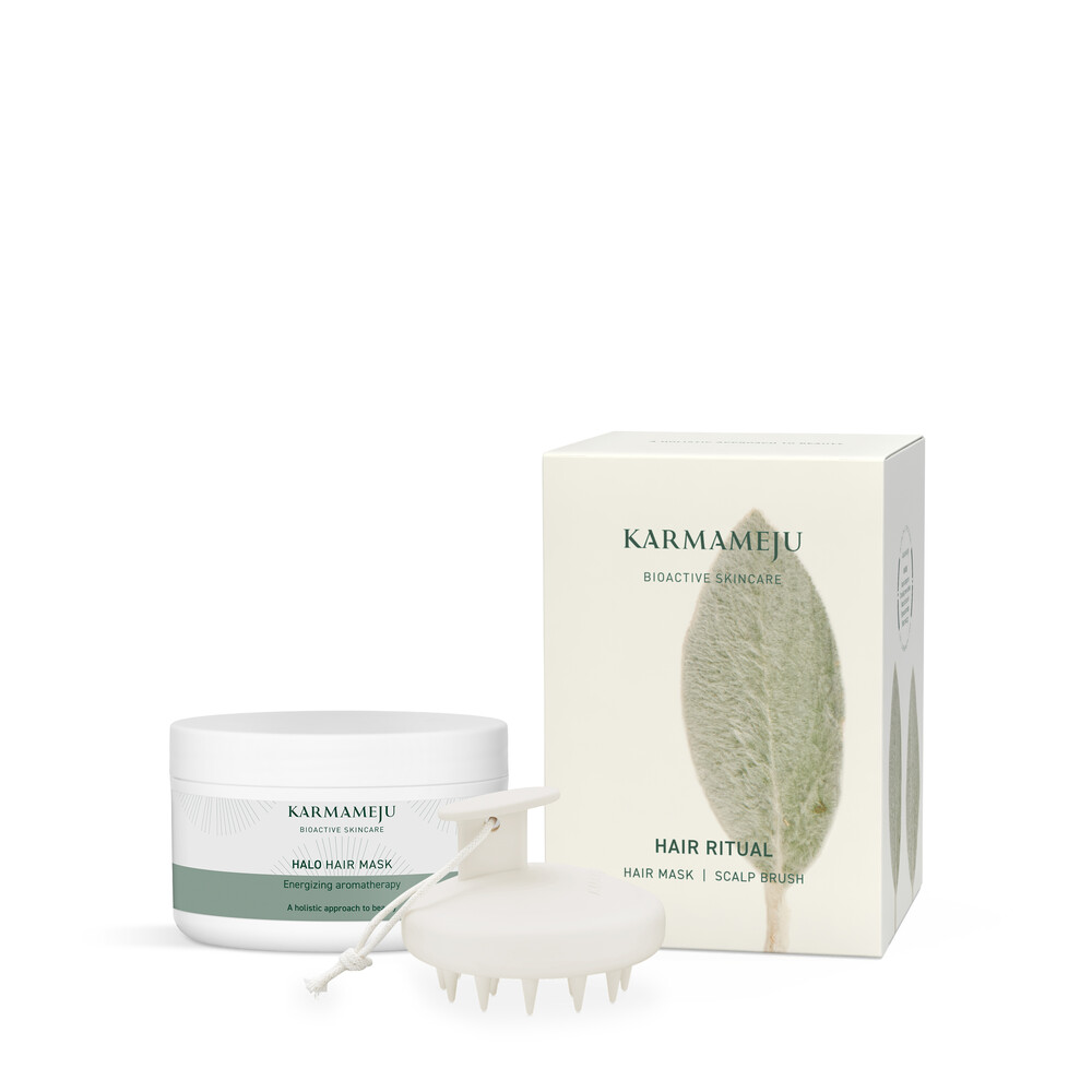 Karmameju Gaveæske Hair Ritual  Hair Mask   Scalp Brush