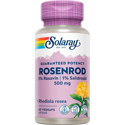 Solaray Rosenrod Gp Ekstrakt 500 Mg