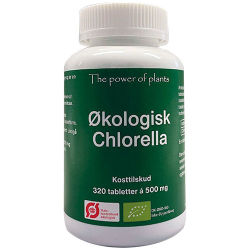 The Power Of Plants Chlorella    økologisk