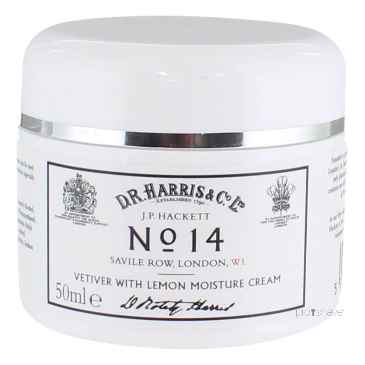 D R  Harris No  14 Vetiver With Lemon Moisture Cream  50 Ml