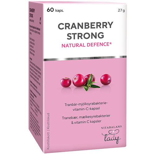 Veganskvitabalans Lady Cranberry Strong